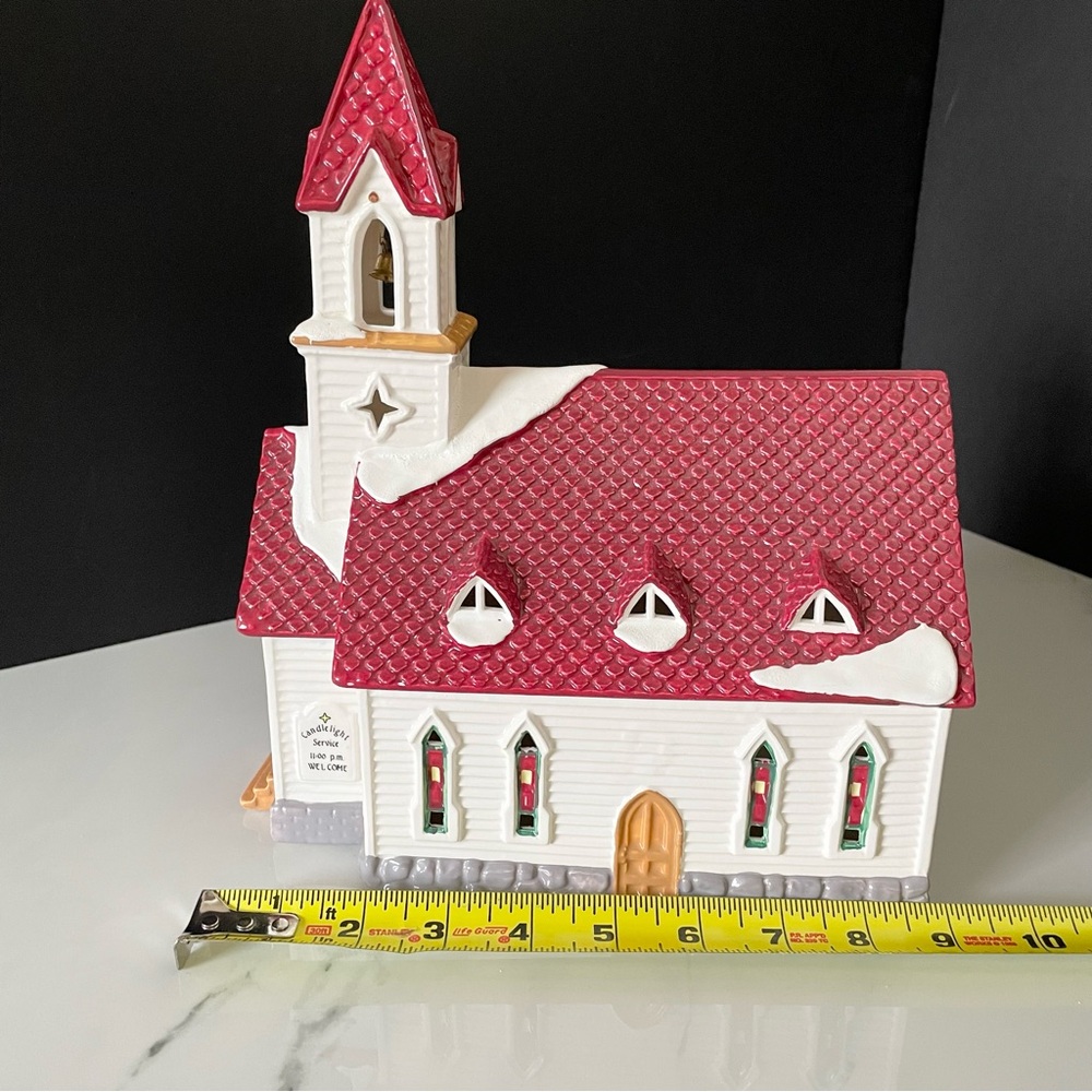 "Good Shepherd Chapel" Original Snow Village by Dept. 56 - Picture 12 of 16
